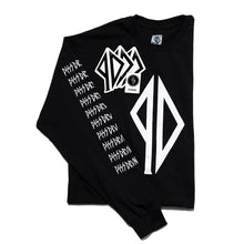 Load image into Gallery viewer, PISSDRUNX- Logo Full Sleeve L/S Tee BLK
