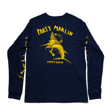Load image into Gallery viewer, HAPPY HOUR- Party Marlin NAVY L/S

