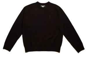 PISSDRUNX- Black Knight Knit Sweater