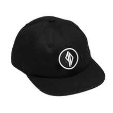 Load image into Gallery viewer, PISSDRUNX- 3D Logo Patch Snapback BLK
