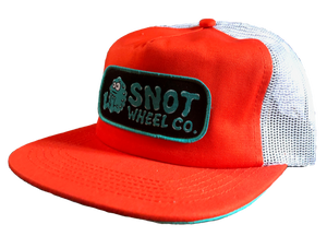 SNOT WHEEL Co. - Patch Trucker Cap ORG