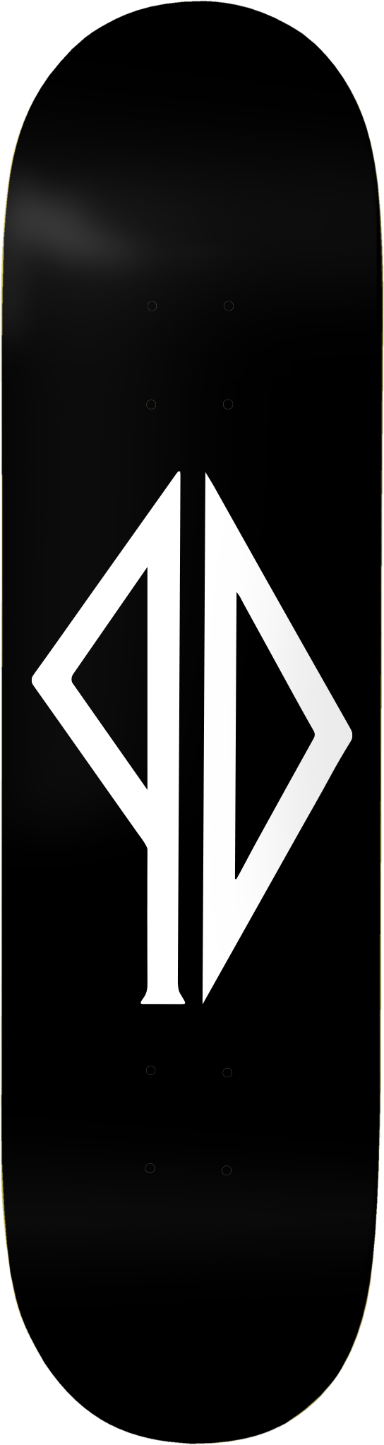 PISSDRUNX - Original Logo Deck BLK/WHT
